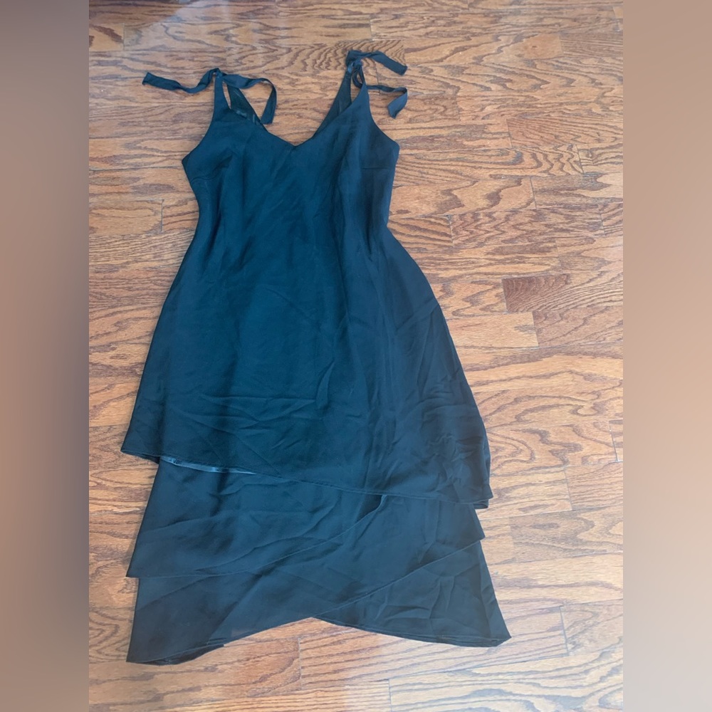 R & K Originals Black Sleeveless Dress Size 14